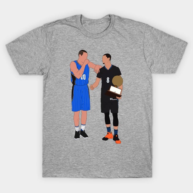 Aaron Gordon Adnd Zach LaVine T-Shirt by rattraptees